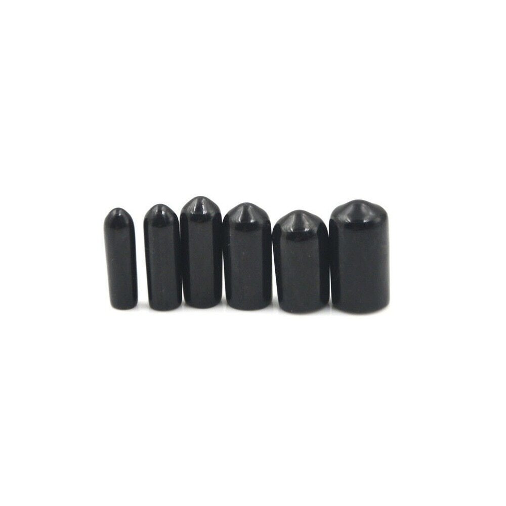 5-50PCS 3-25mm End Cap PVC Plastic Cable Wire Thread Waterproof Cover Vinyl End
