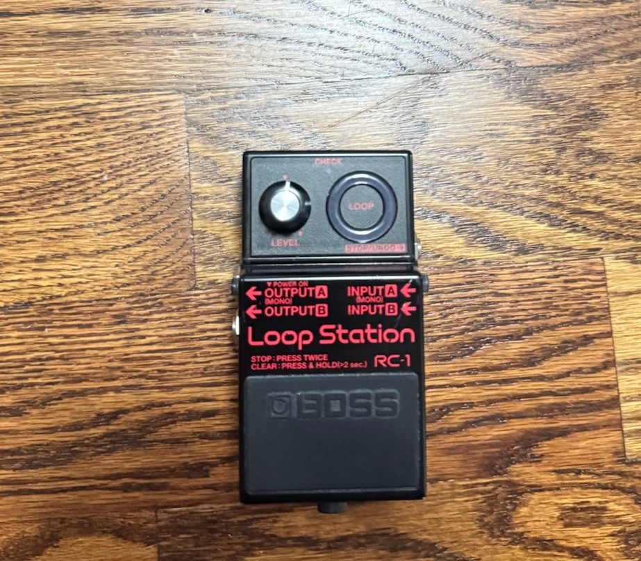 Limited Edition BOSS RC-1 Loop station Black