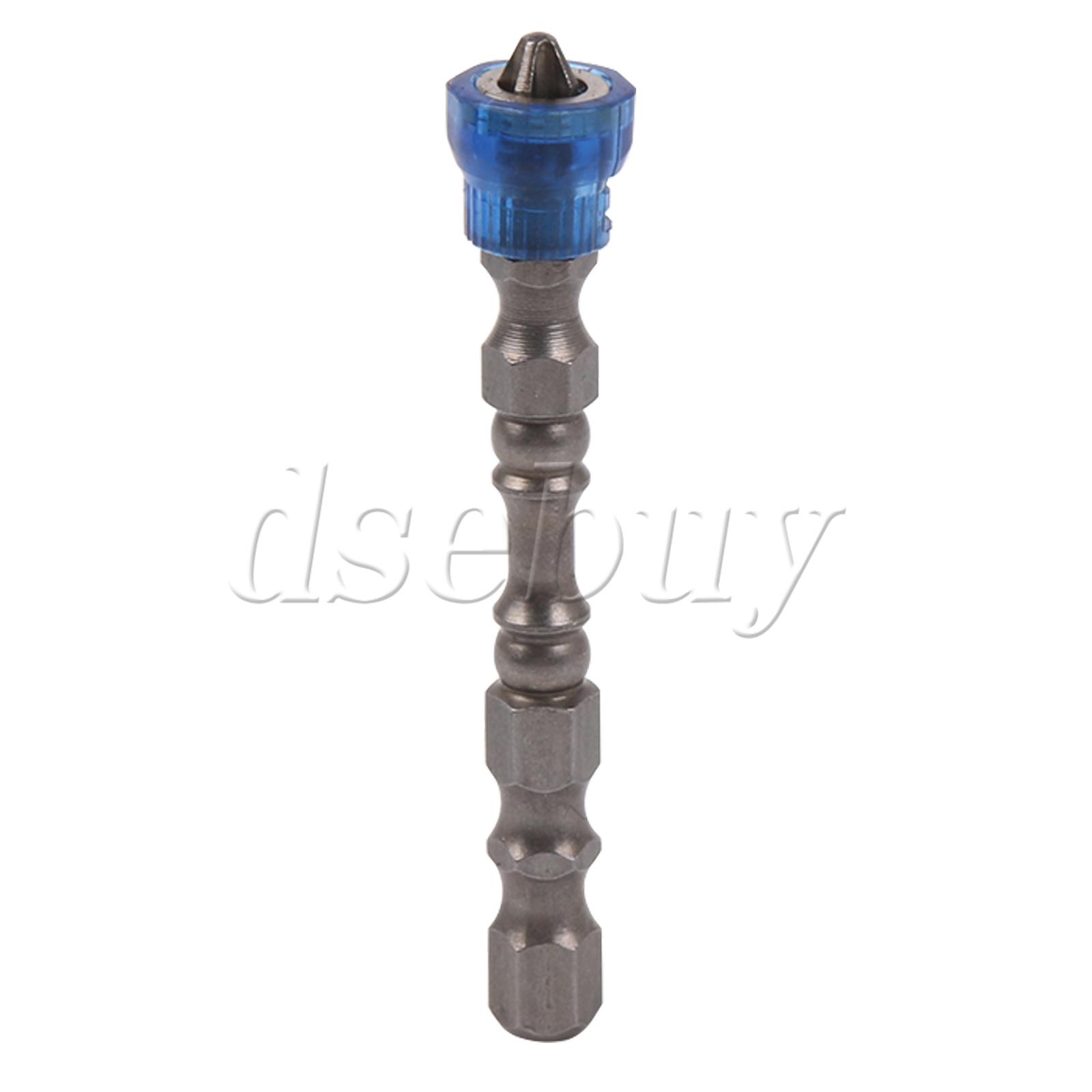 5pcs Magnetic Collar Design Chrome Steel Screwdriver Bit 1/4 Inch Hex Shank