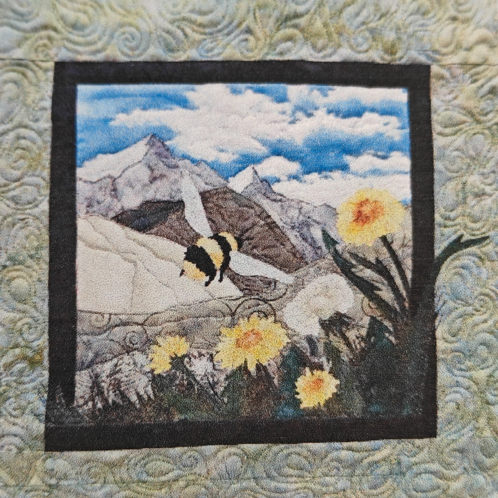 A Season of Change May Bee & Dandelion Appliqué Quilt Block Pattern Kelly J's