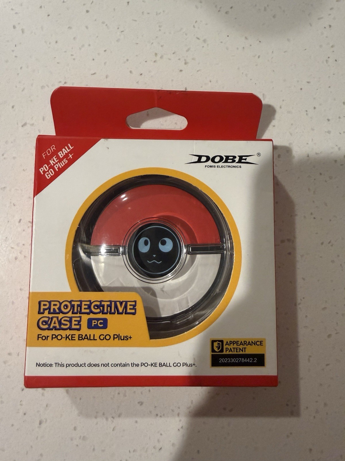 DOBE Protective Hard Case for Pokémon GO Plus+ Poké Ball Carry Cover Shell