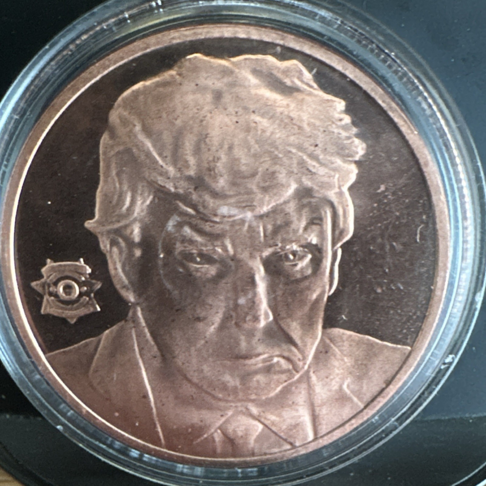 Copper Fantasy Issue Coin .999 Fine USA Political Figure 1 AVDP Oz Uncirculated