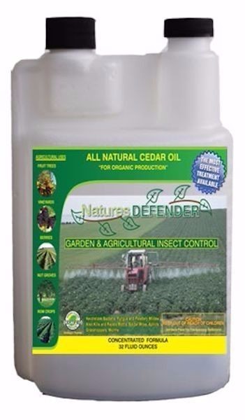 NATURES DEFENDER PCO CHOICE CEDAR OIL GARDEN & AGRICULTURAL INSECT CONTROL 32 OZ