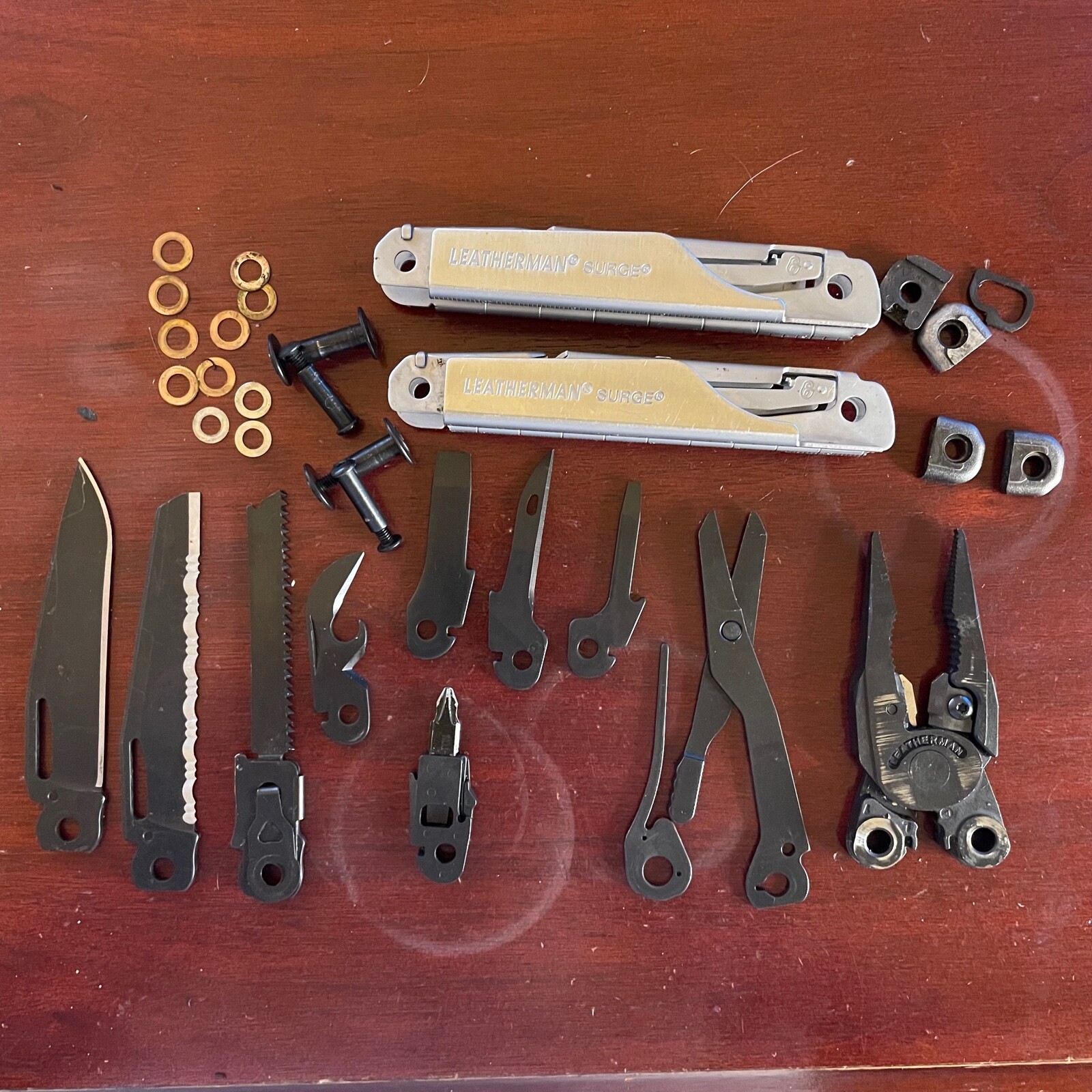 Limited Edition Black & Silver Leatherman Surge: One (1) Part for repair or mod