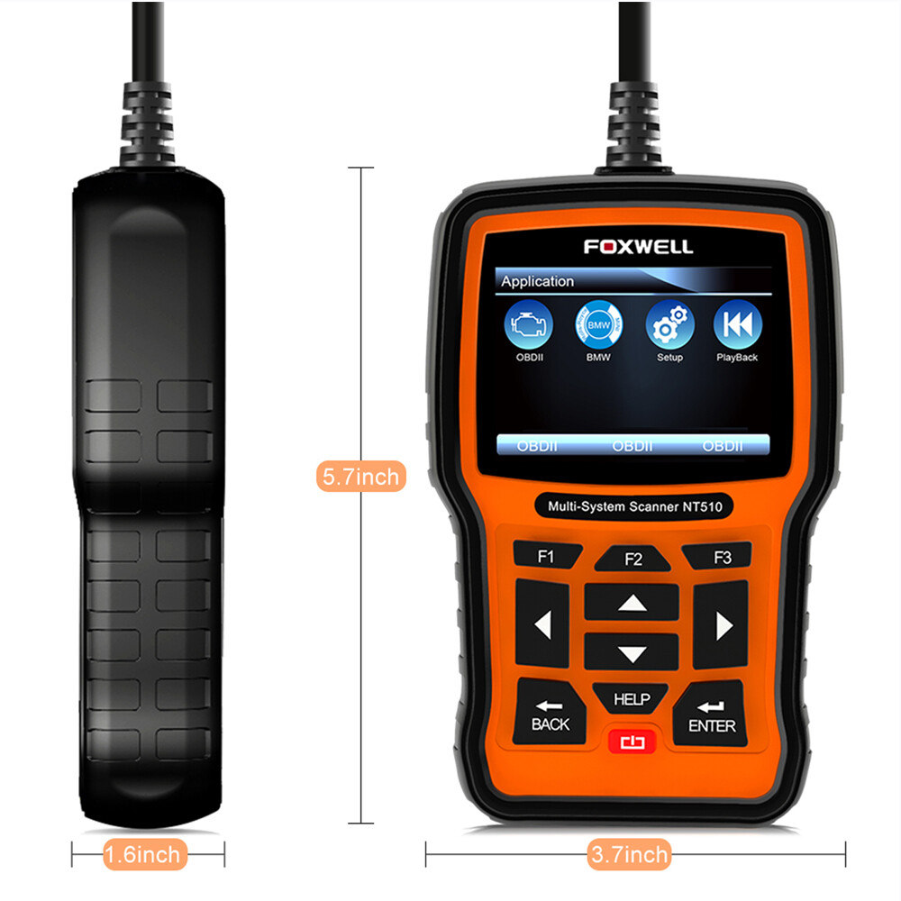 FOXWELL OBD2 Scanner for Mercedes-Benz Car Diagnostic Code Reader All System DPF