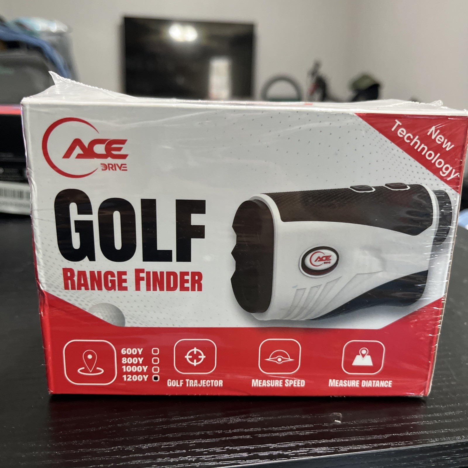 Ace Drive Laser Golf Range finder 1200Y-New Sealed