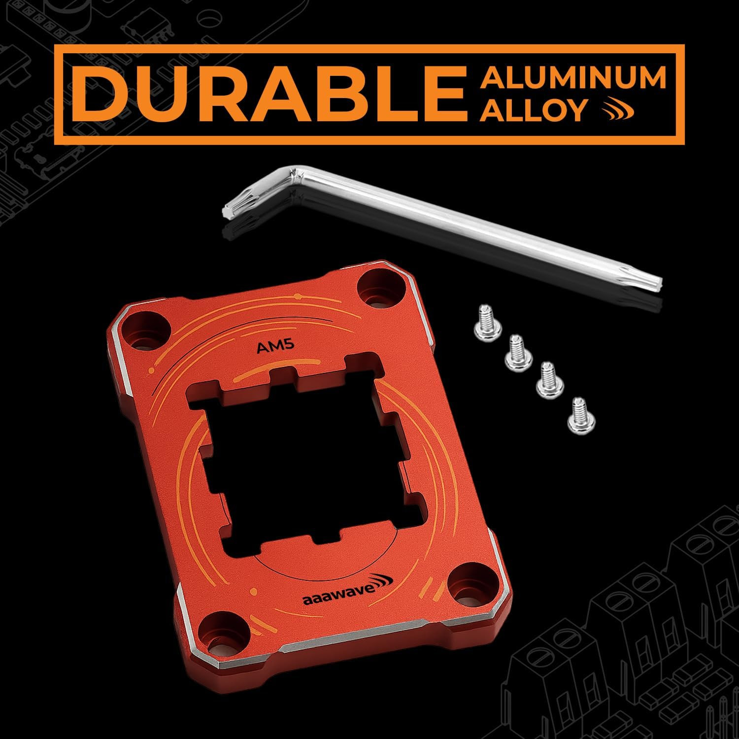 AM5 CPU Contact Sealing Frame, Anti-Bending Contact Frame & Fixing Frame, CPU Gu
