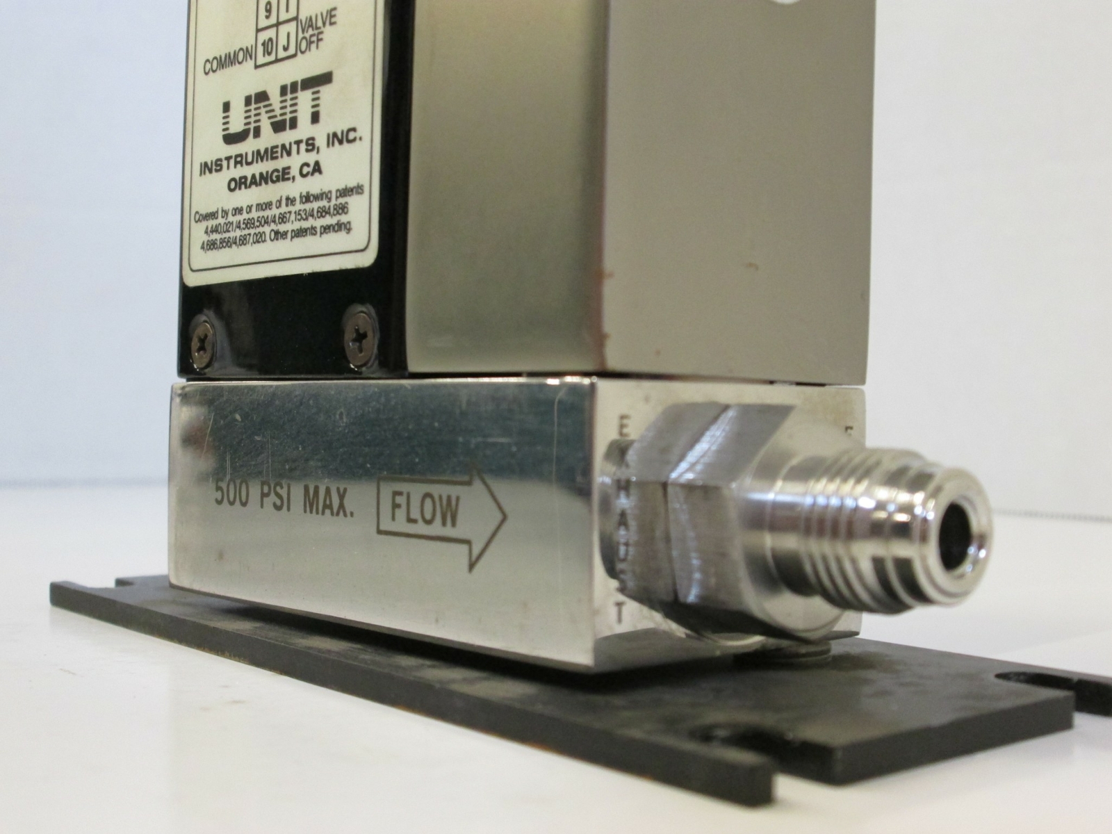Unit UFC-1200A Mass Flow Controller, Gas- O2, Range- 10 SLPM, Used