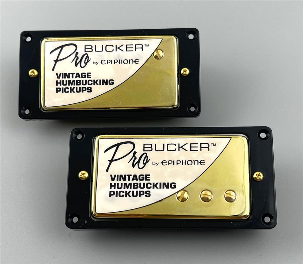 Epiphone ProBucker Gold Vintage Humbucker Pickup Set LP&SG 5 Wire Korea OEM