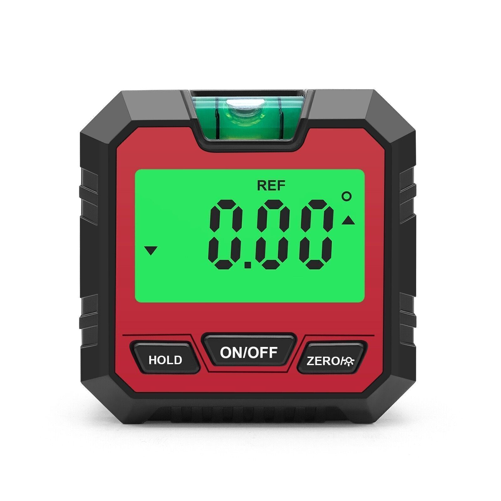 4*90° Red Magnetic Digital Level Box Angle Finder Protractor Goniometer USQrn8