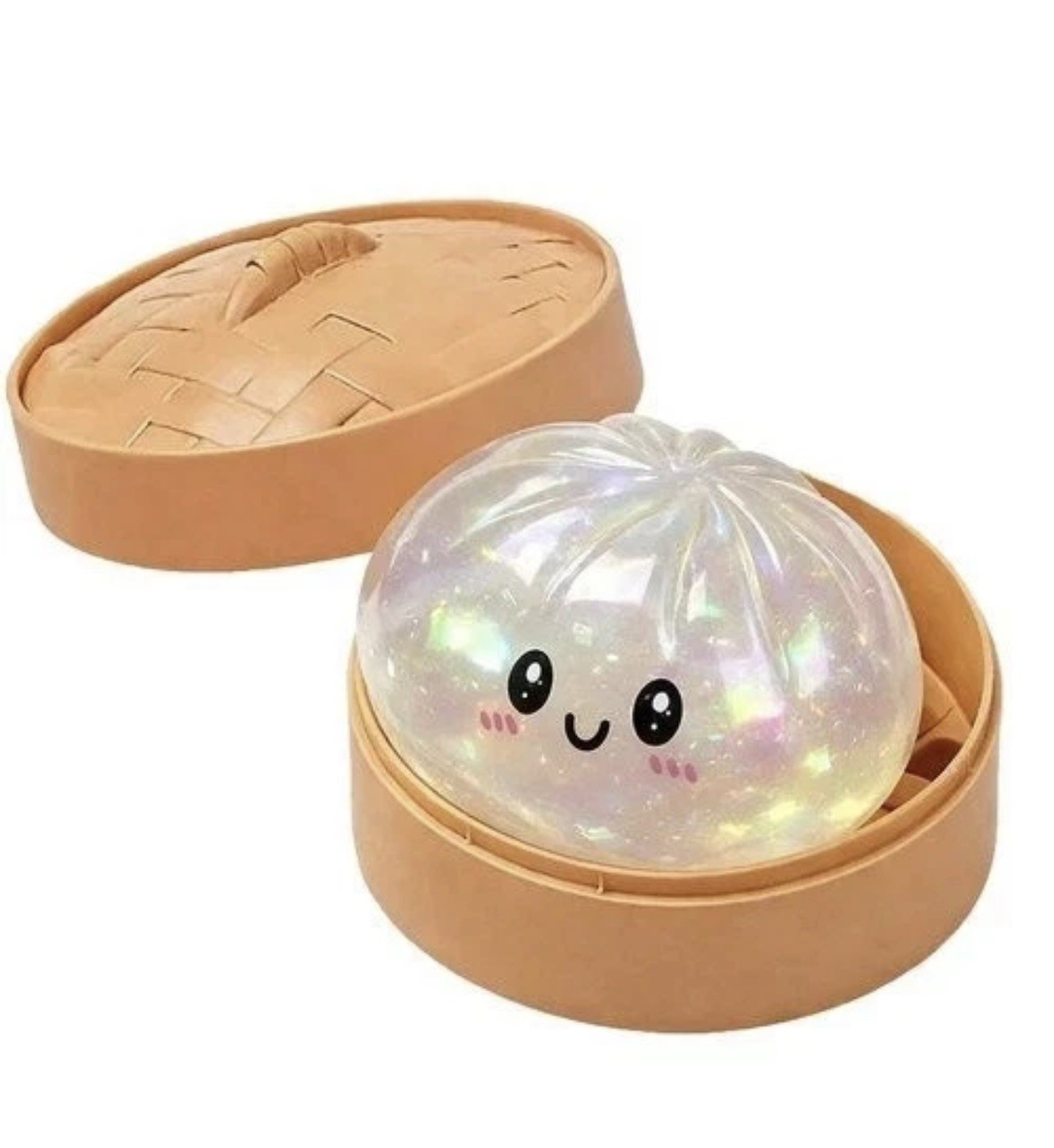 Mystery Squishy Bun Dumpling RARE GLITTER Limited Edition