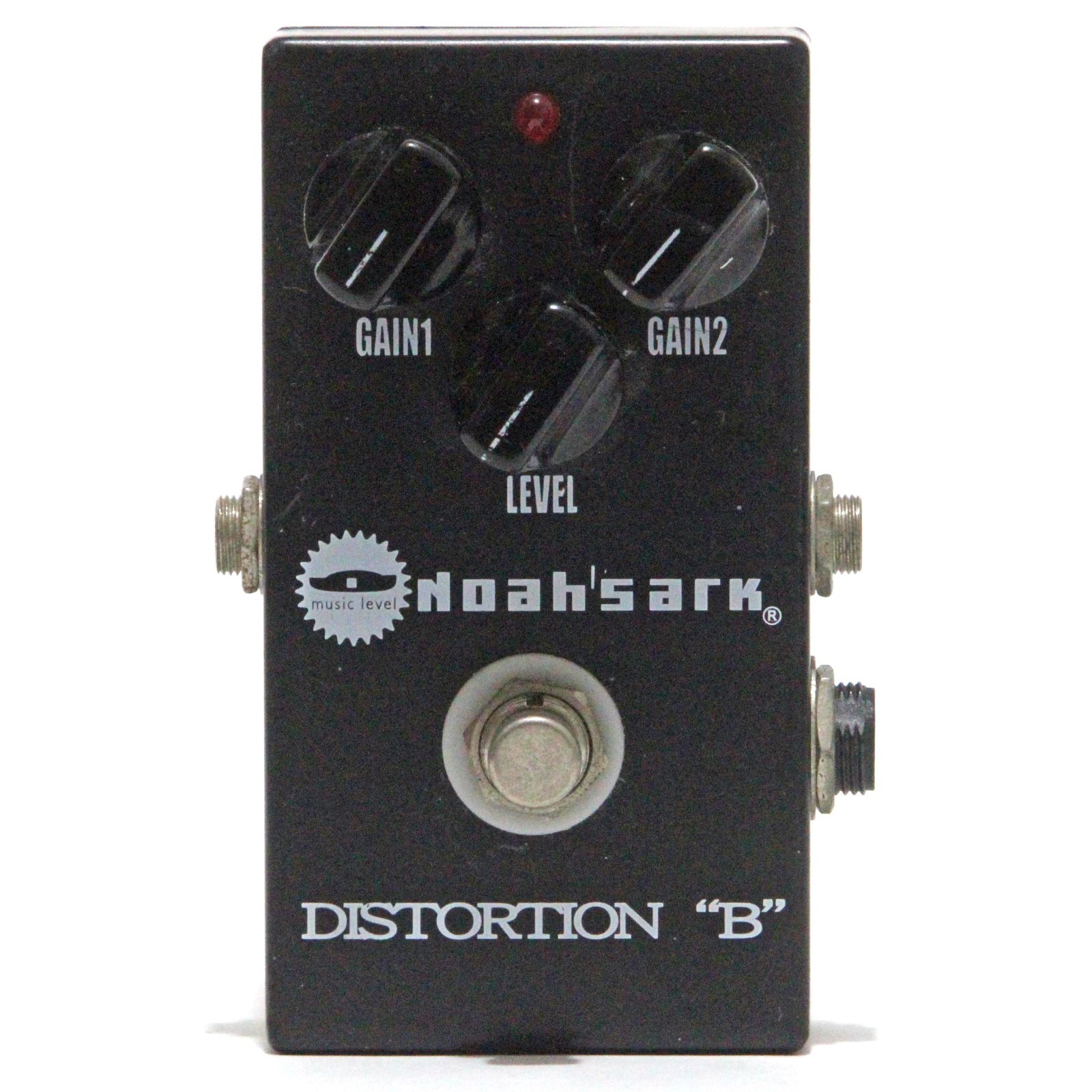 Noah'sark DISTORTION "B" (Made in Japan) Guitar Effect Pedal - 2 Screws MISSING