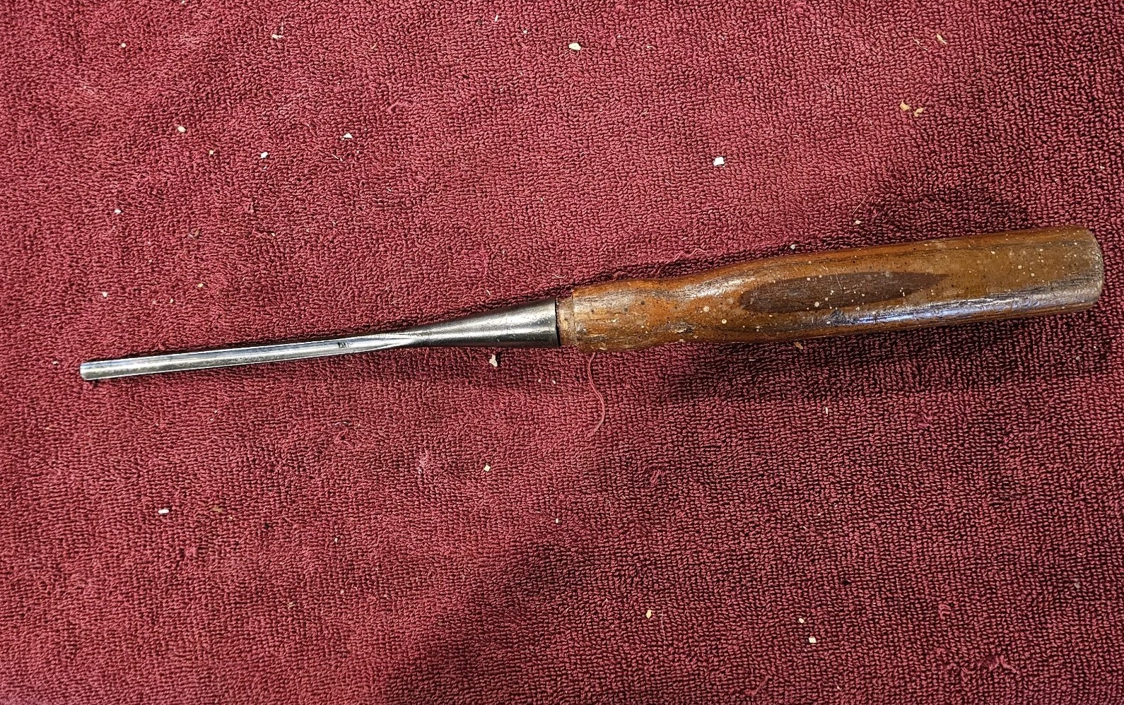 Unmarked  1/4"  Outcannel Socket Gouge