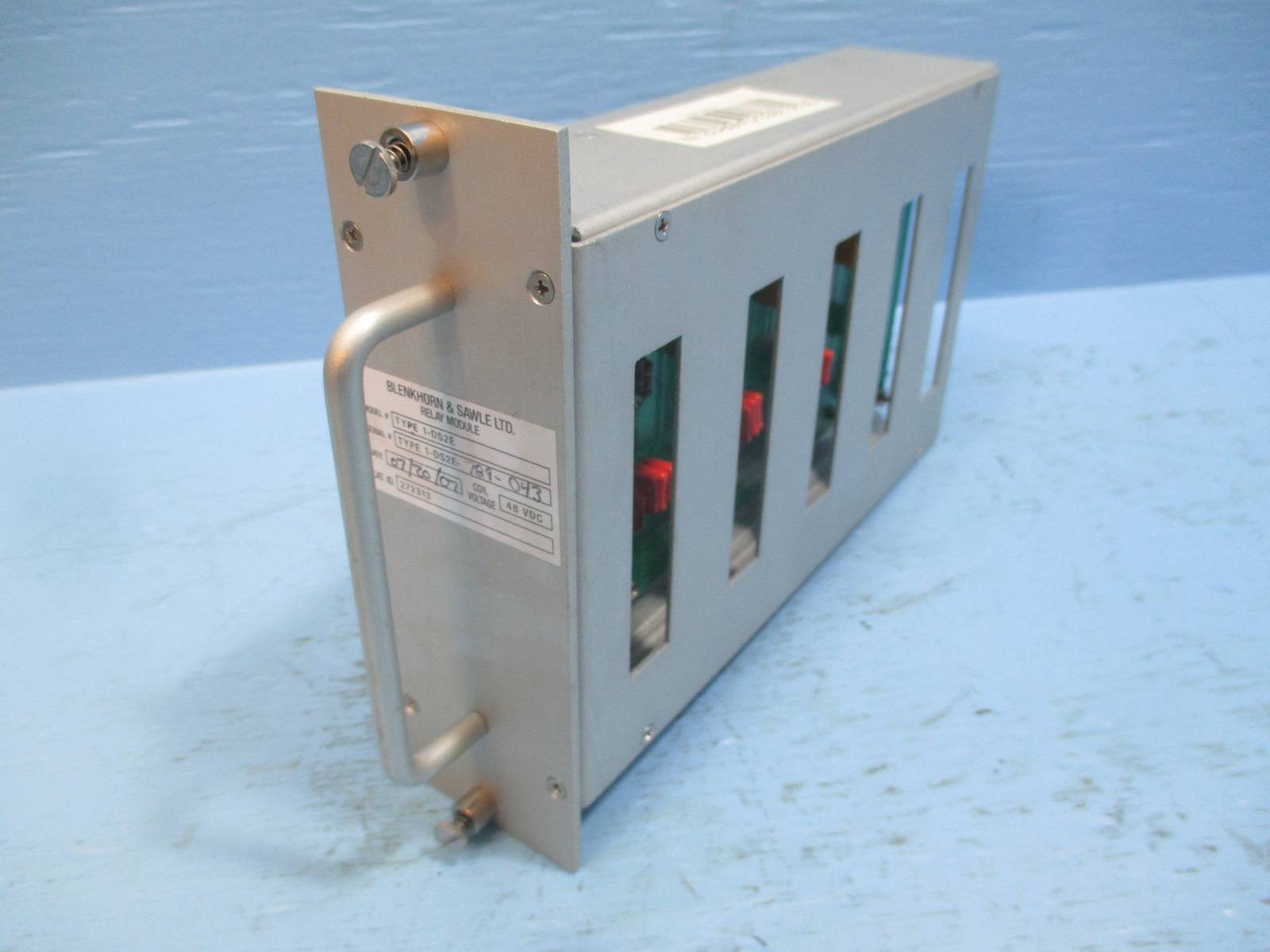 New Blenkhorn and Sawle Type 1-DS2E Relay Logic Module 272313 PLC 48VDC AZZ
