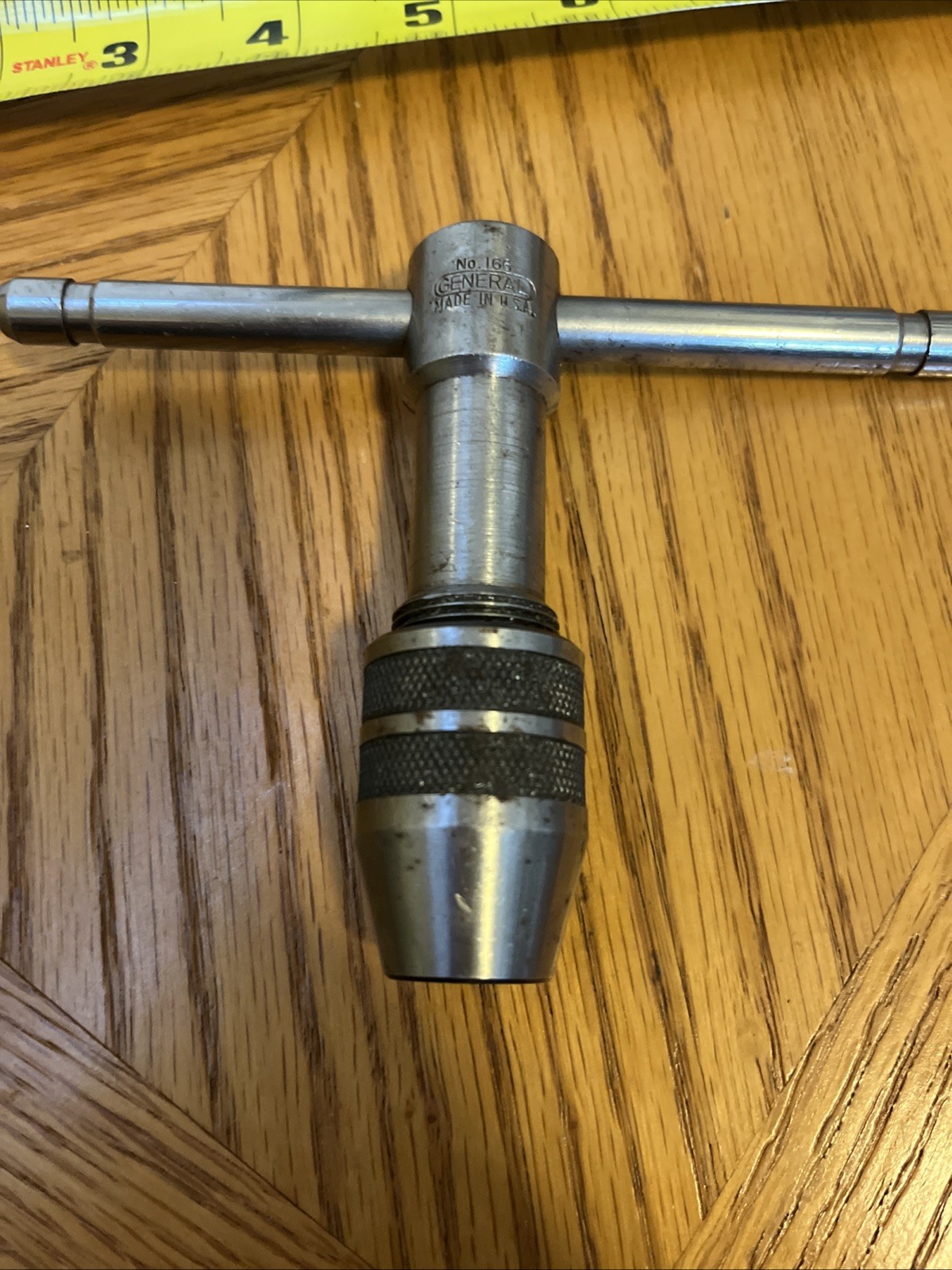 Vintage General Tool No. 166  Ratcheting Tap Wrench USA