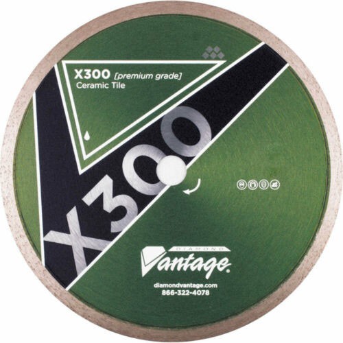 Diamond Vantage 1006ATWX3 10in x .060 x 5/8in Premium Wet Tile Blade
