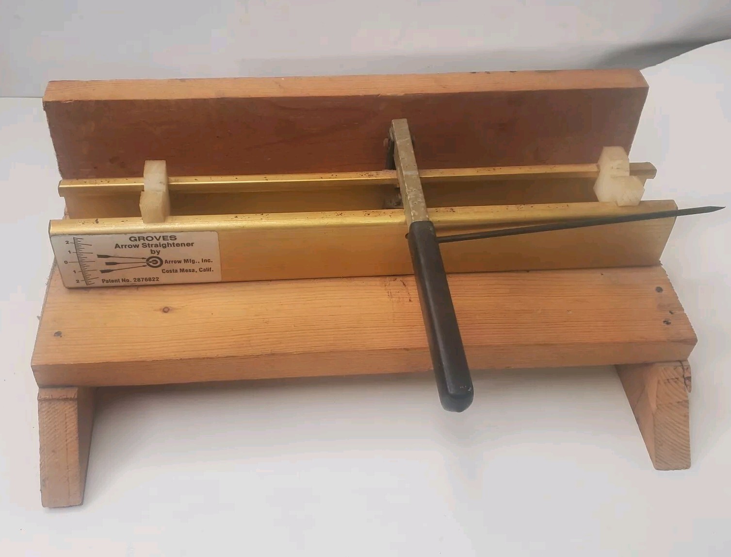 Vintage Groves Arrow Straightener by Arrow Mfg. Inc. Archery Works