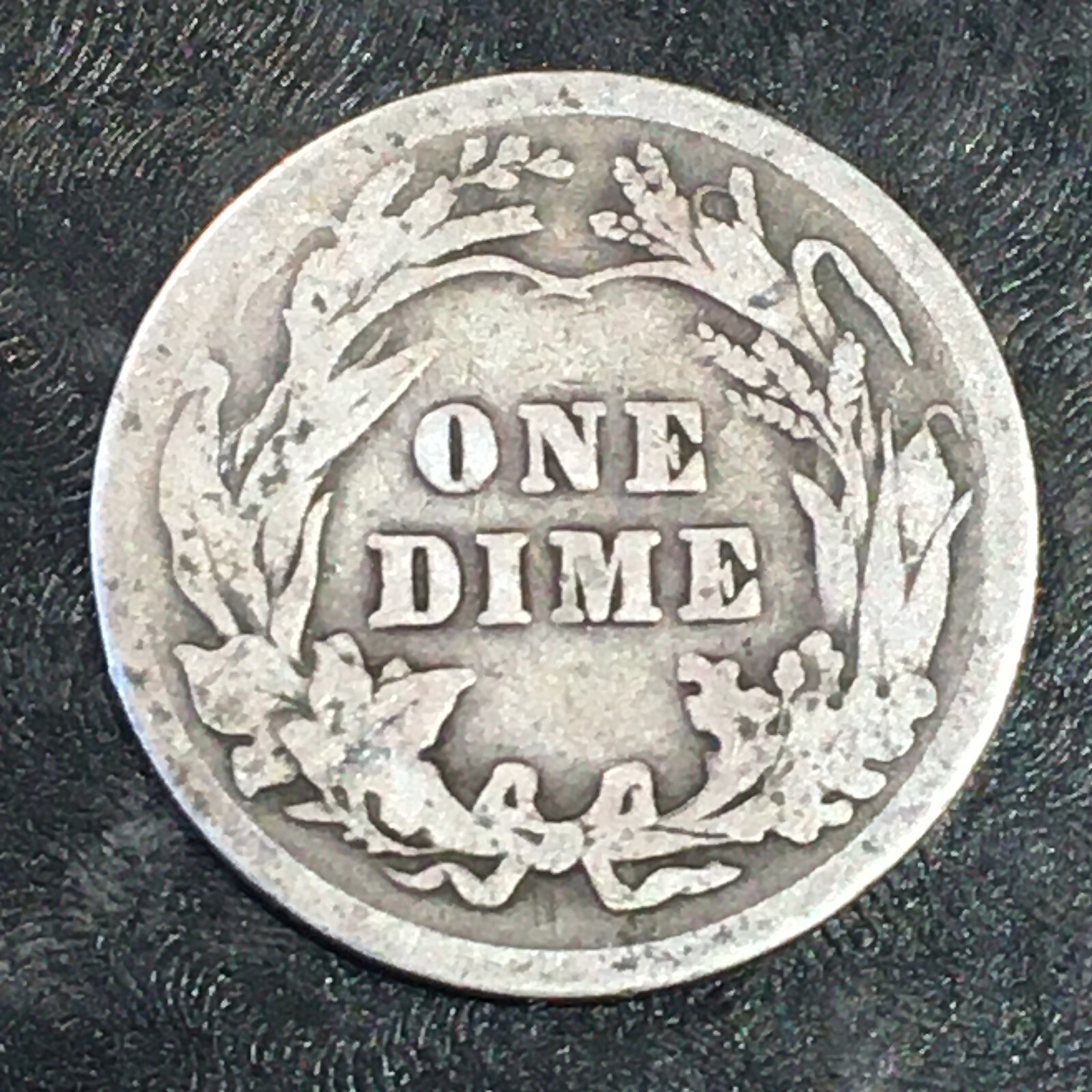 1915 Barber Dime - High Quality Scans #o634
