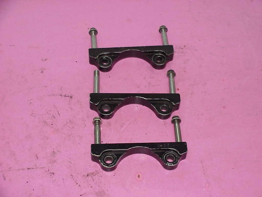 3 BREMBO Billet Aluminum Brake Caliper Brackets 80-040 NASCAR