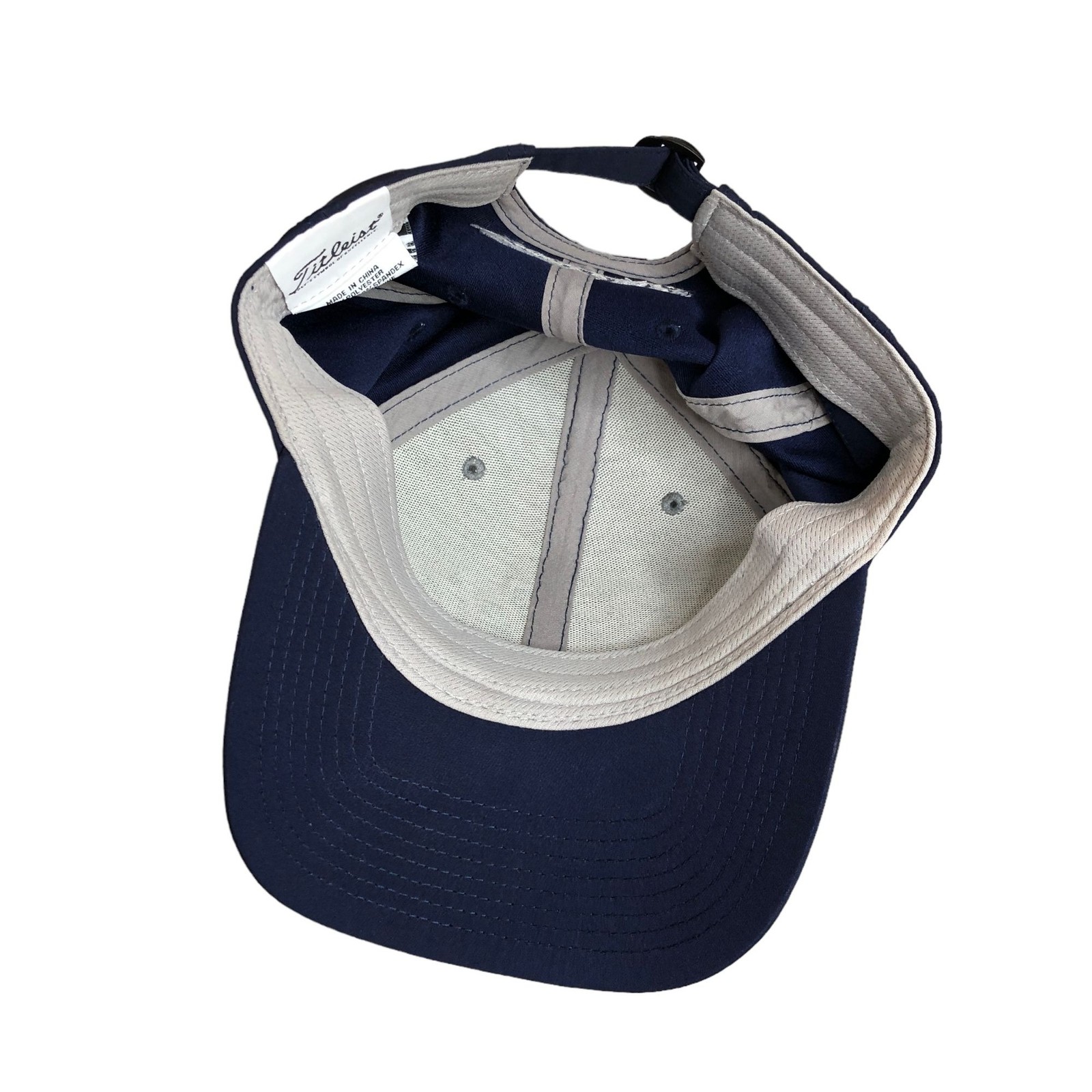 Titleist Adjustable Golf Hat Navy & Gray Cotton/Polyester Blend