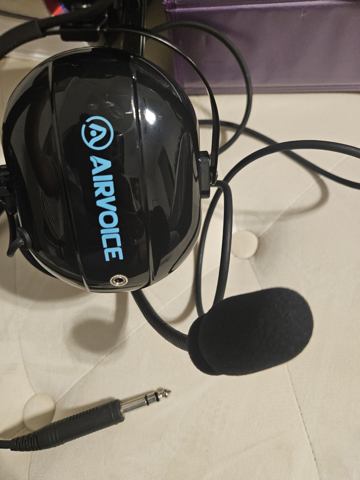 Aviation Headset for Pilots with Passive Noise Cancellation, NEW