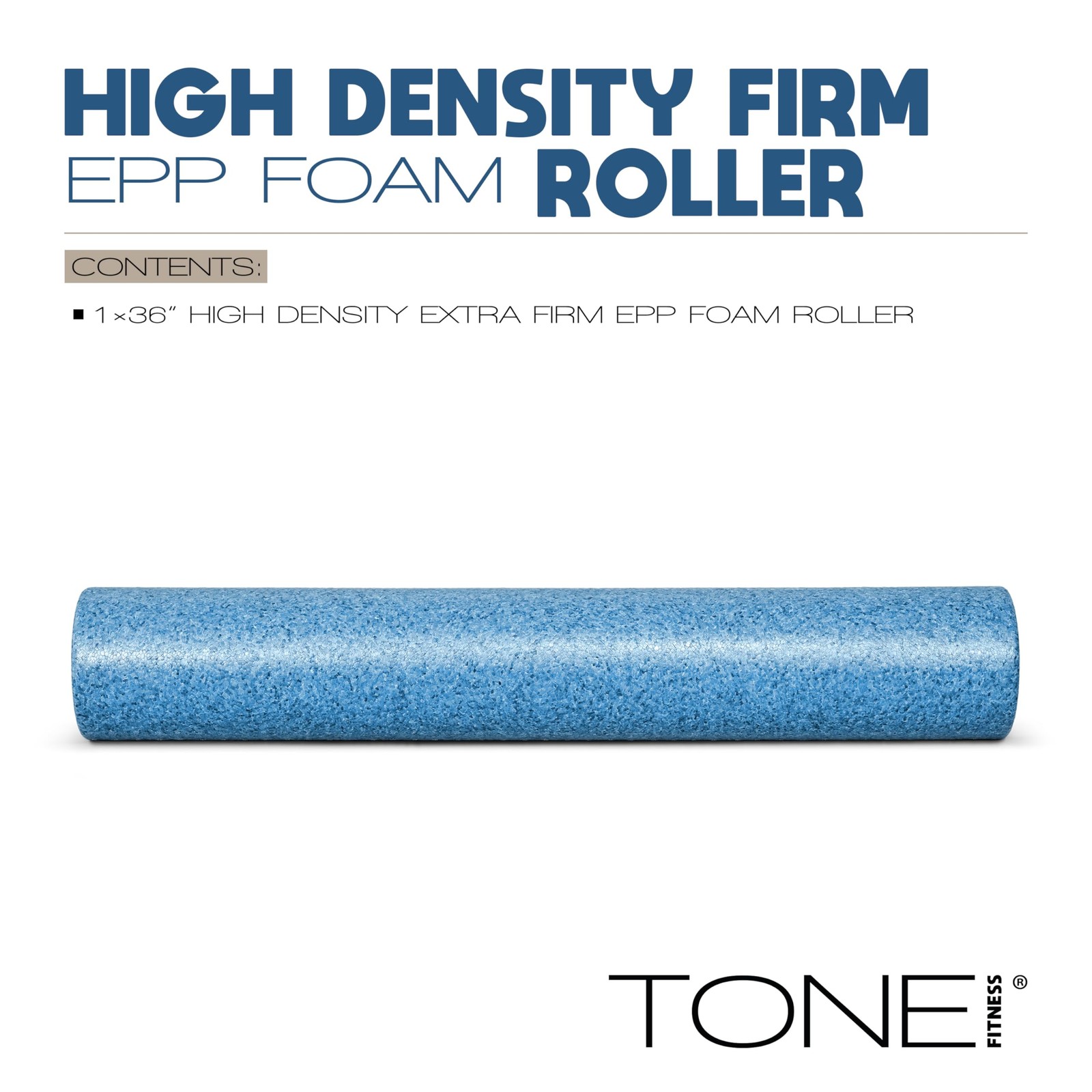 High Density EPP Foam Exercise Foam Roller for Yoga, Pilates, Stretching, Mas...