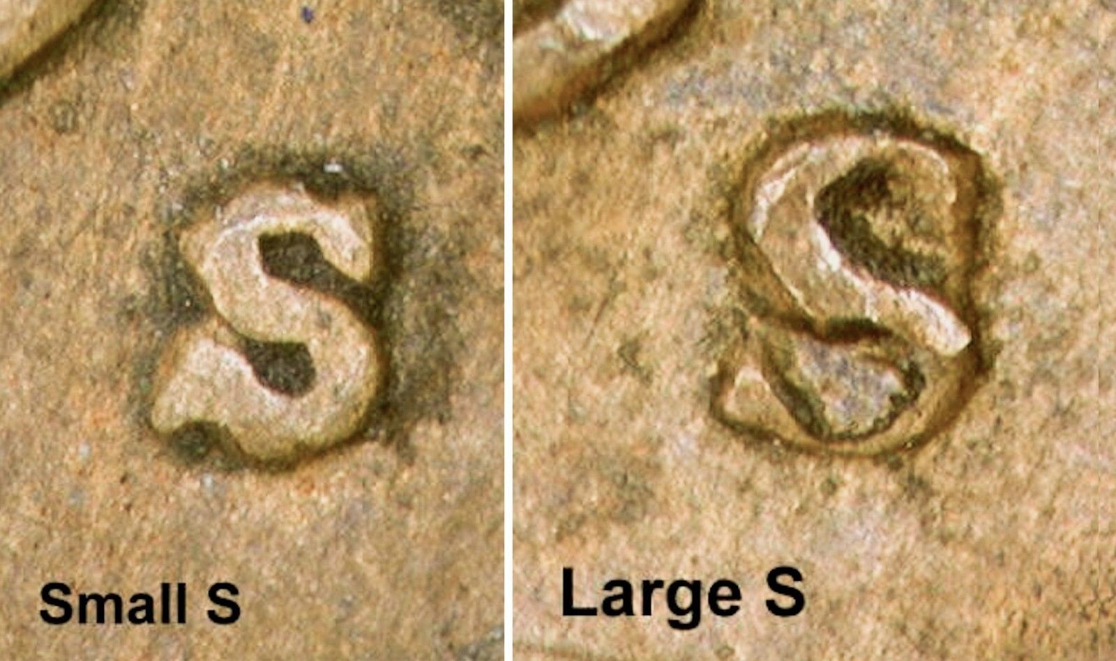 LARGE and SMALL  mint marks!!! - 1941-S LARGE & SMALL "S" mintmark varieties.