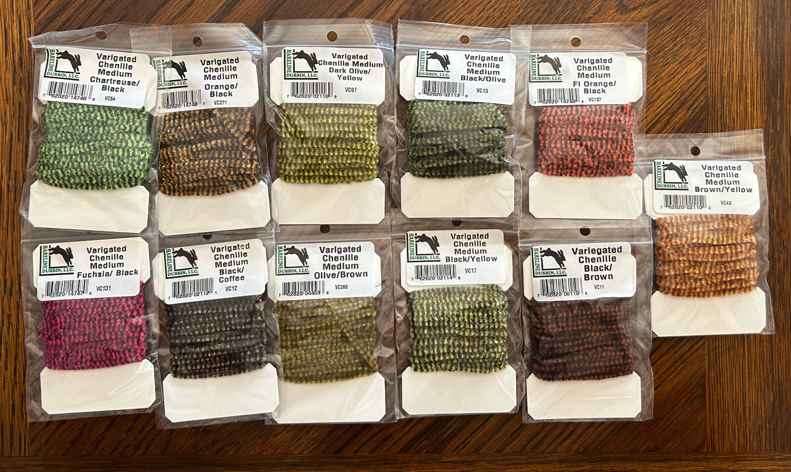 Variegated Chenille - Medium - Hareline
