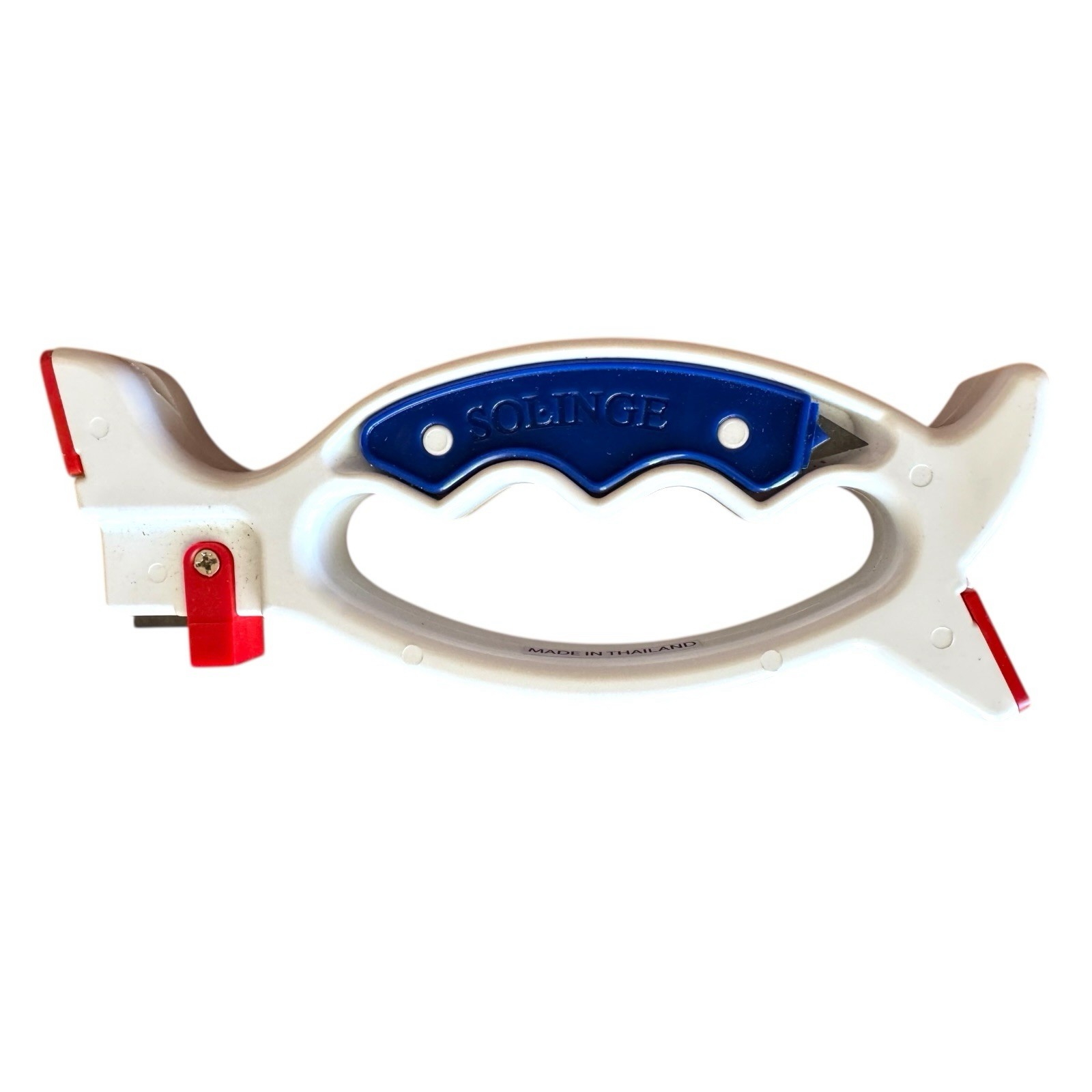 SOL INGE Multi Blade Knife & Tool Sharpener White & Blue