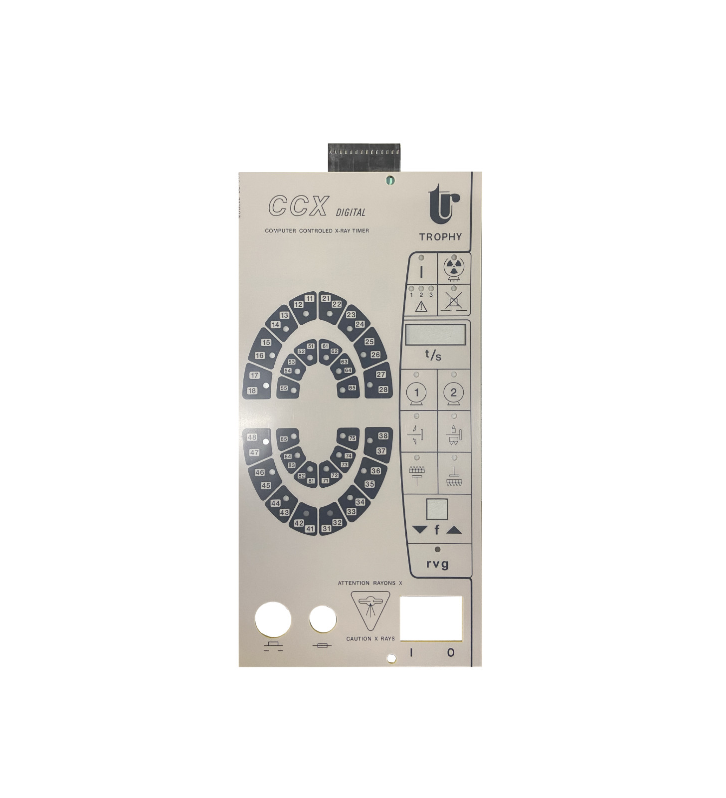 Replacement Keypad Membrane Overlay For Trophy Trex CCX MN251 CJ251