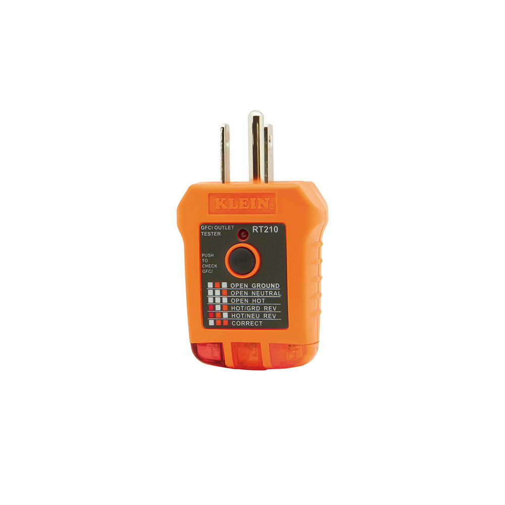 Klein Tools RT210 GFCI Outlet / Receptacle Tester