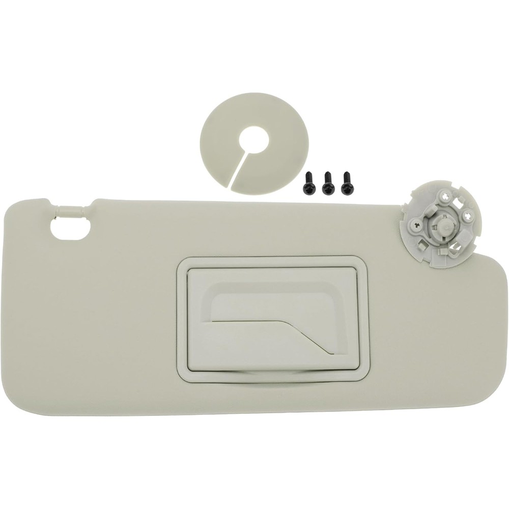 Gray Right Passenger Side Sun Visor with Mirror Fits For Chevy CRUZE 2017 2018