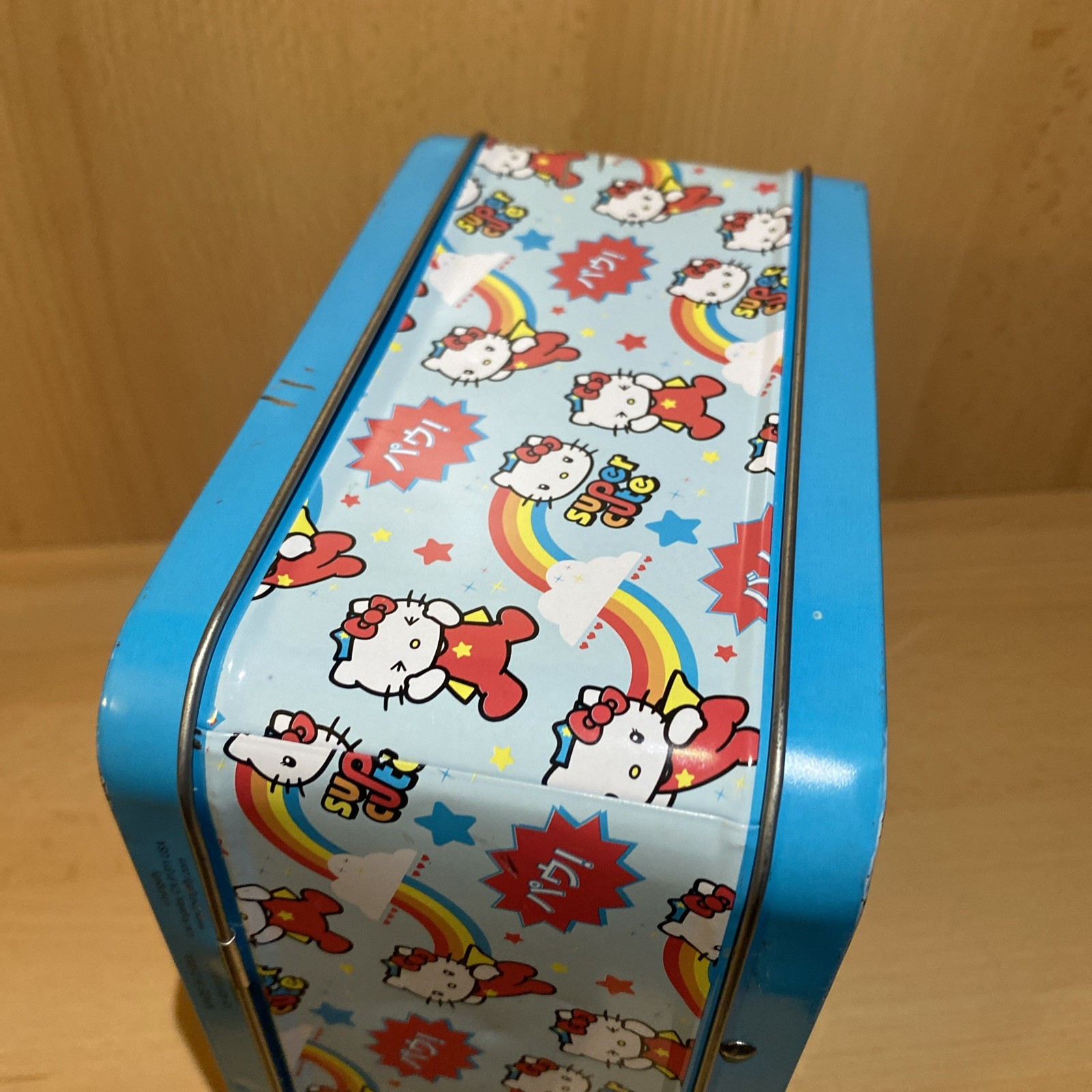 Hello Kitty Loungefly Super Cute Blue Lunch Box 2010