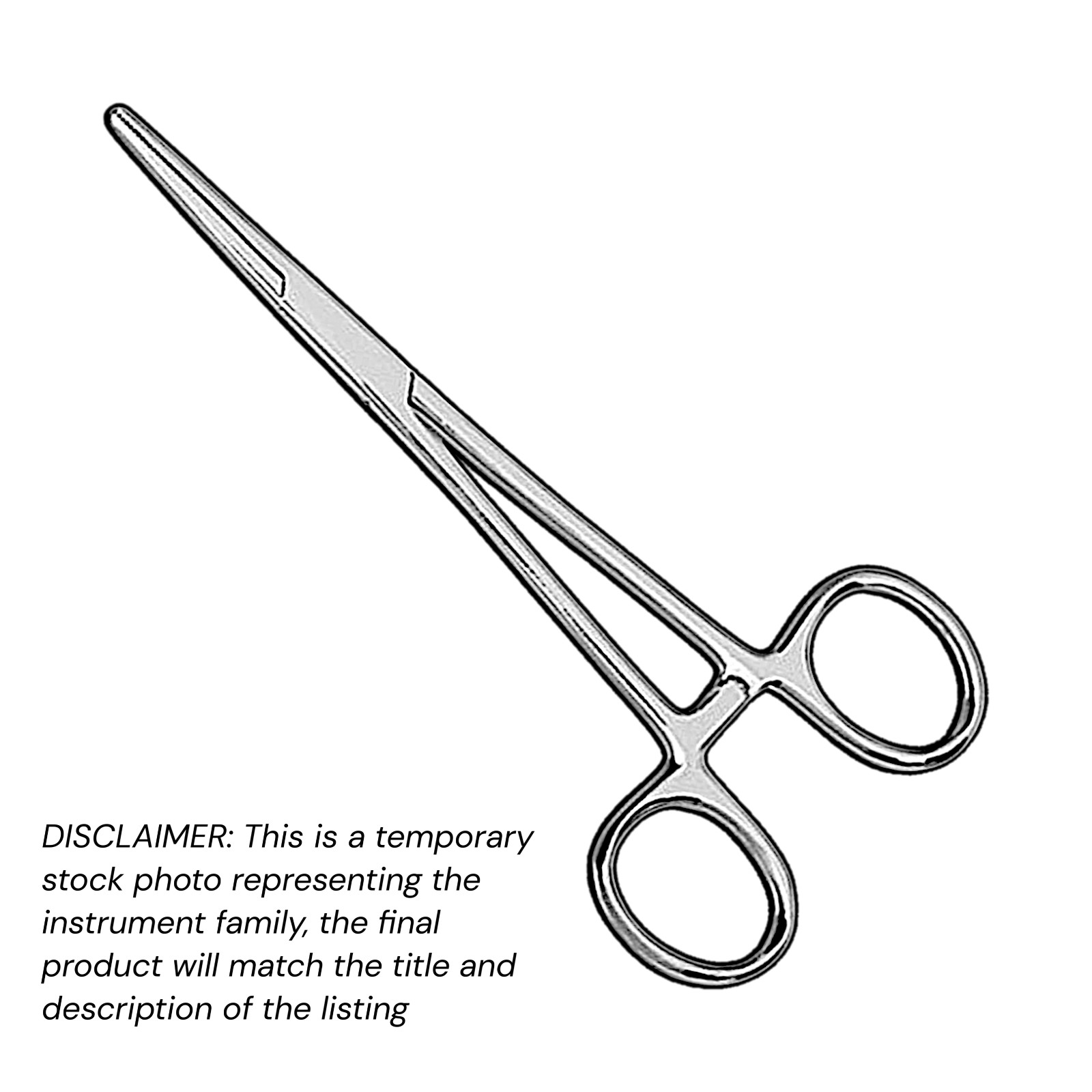 Kelly Hemostatic Forceps 7.5" Straight Stainless Steel XPRS OR Grade