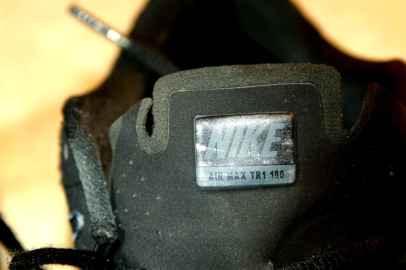 Size 12 - Nike Air Max TR180 Triple Black Basically unused.