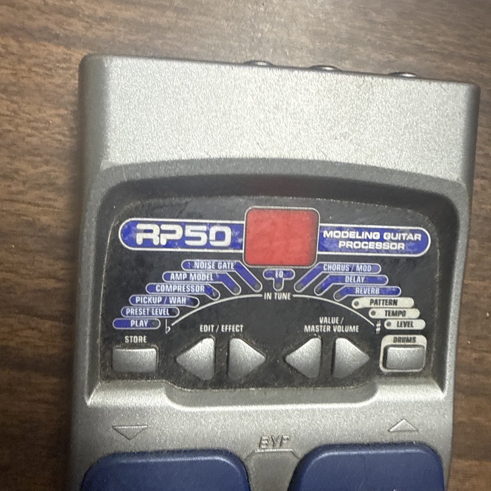 DigiTech RP50 Modeling Guitar Processor - Parts As Seen Untested No Ac