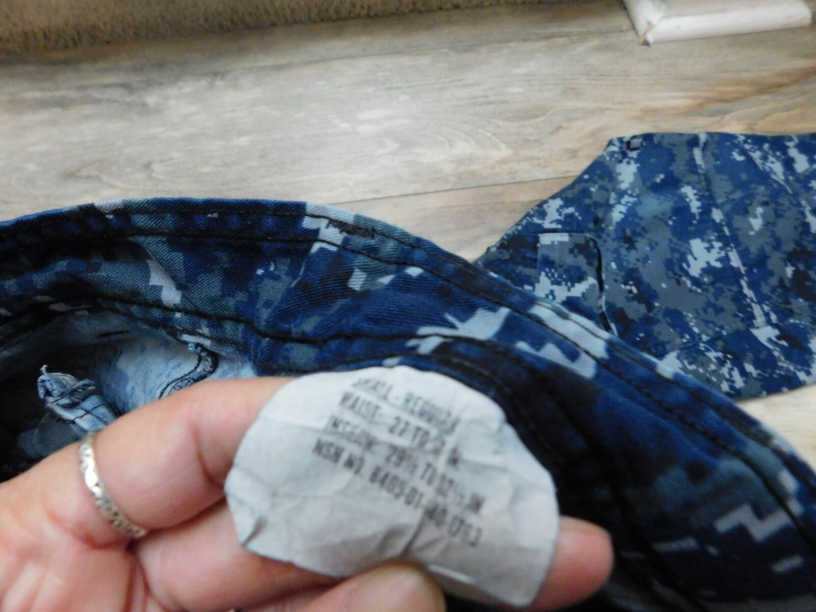 US NAVY WORKING TROUSER PANTS SIZE SMALL- REGULAR