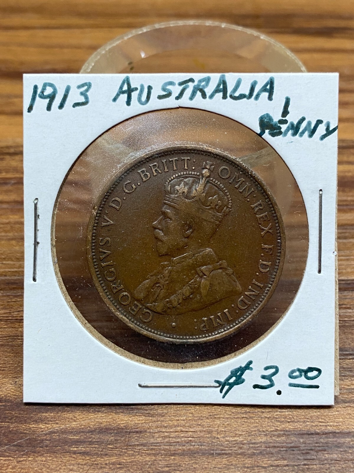 STORAGE UNIT FIND 1913 Australia Penny  Coin