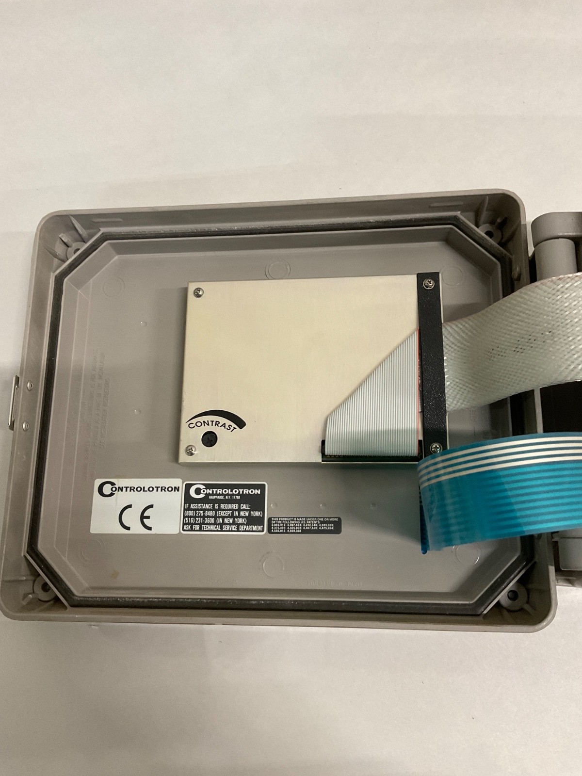 Controlotron System 1010 Flowmeter 1010AN1 w/ Single Channel Input Module