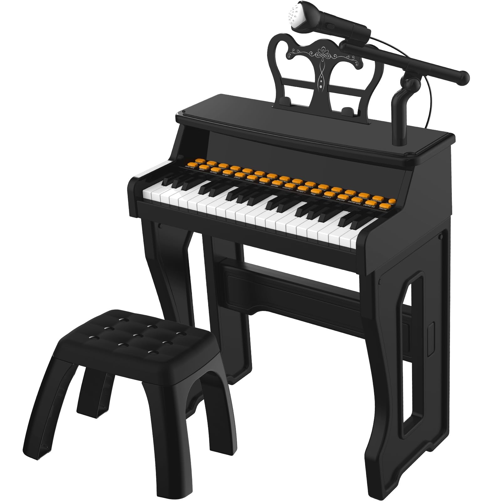Keyboard Piano for , Piano Toys 37 Keys Kid Musical Instruments Keyboard Baby...