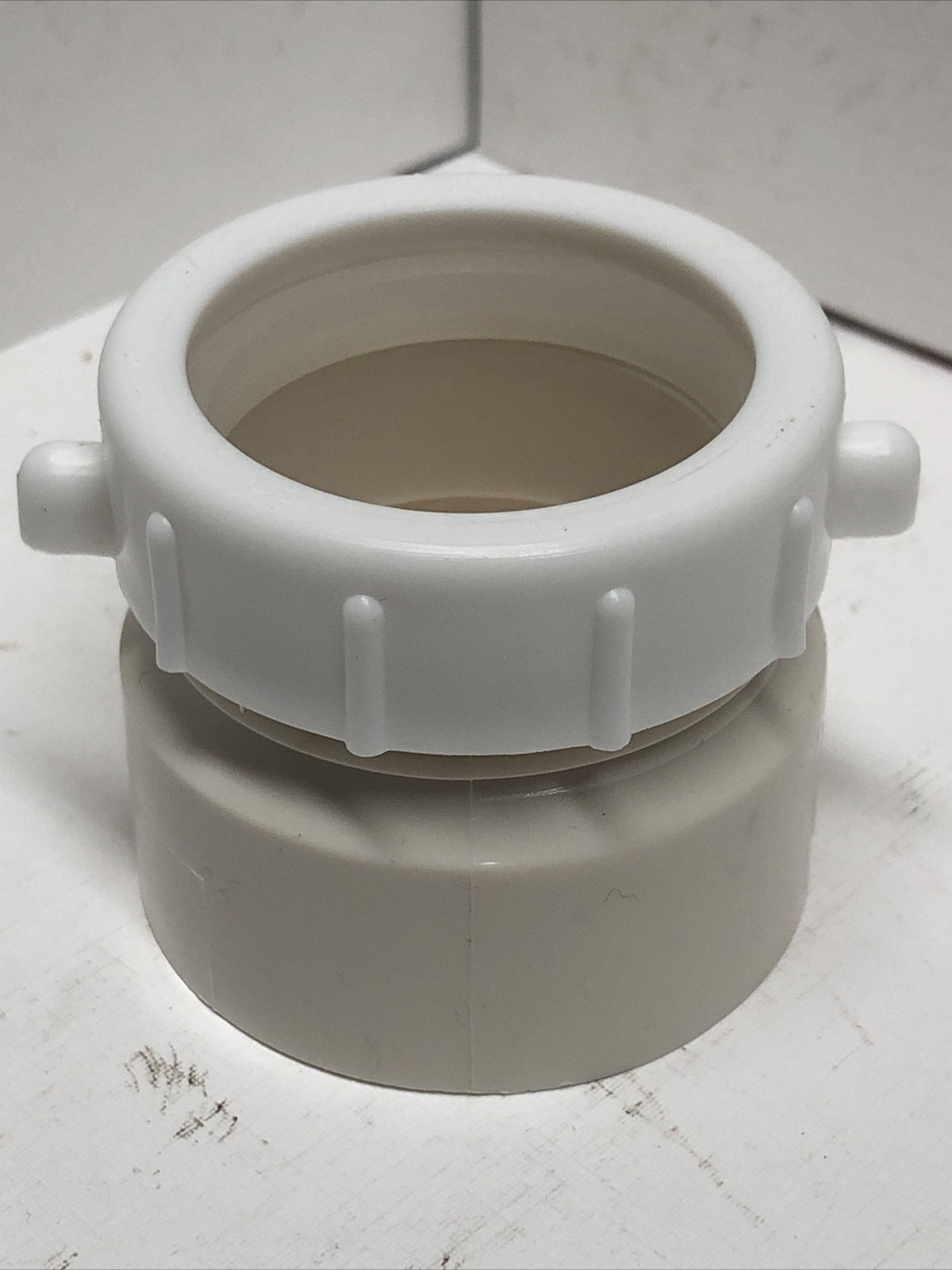 Trap Adapter- 1 1/2" PVC x TUBULAR ADAPTER-FITS 1 1/2PVC to Tubular  Ships Free