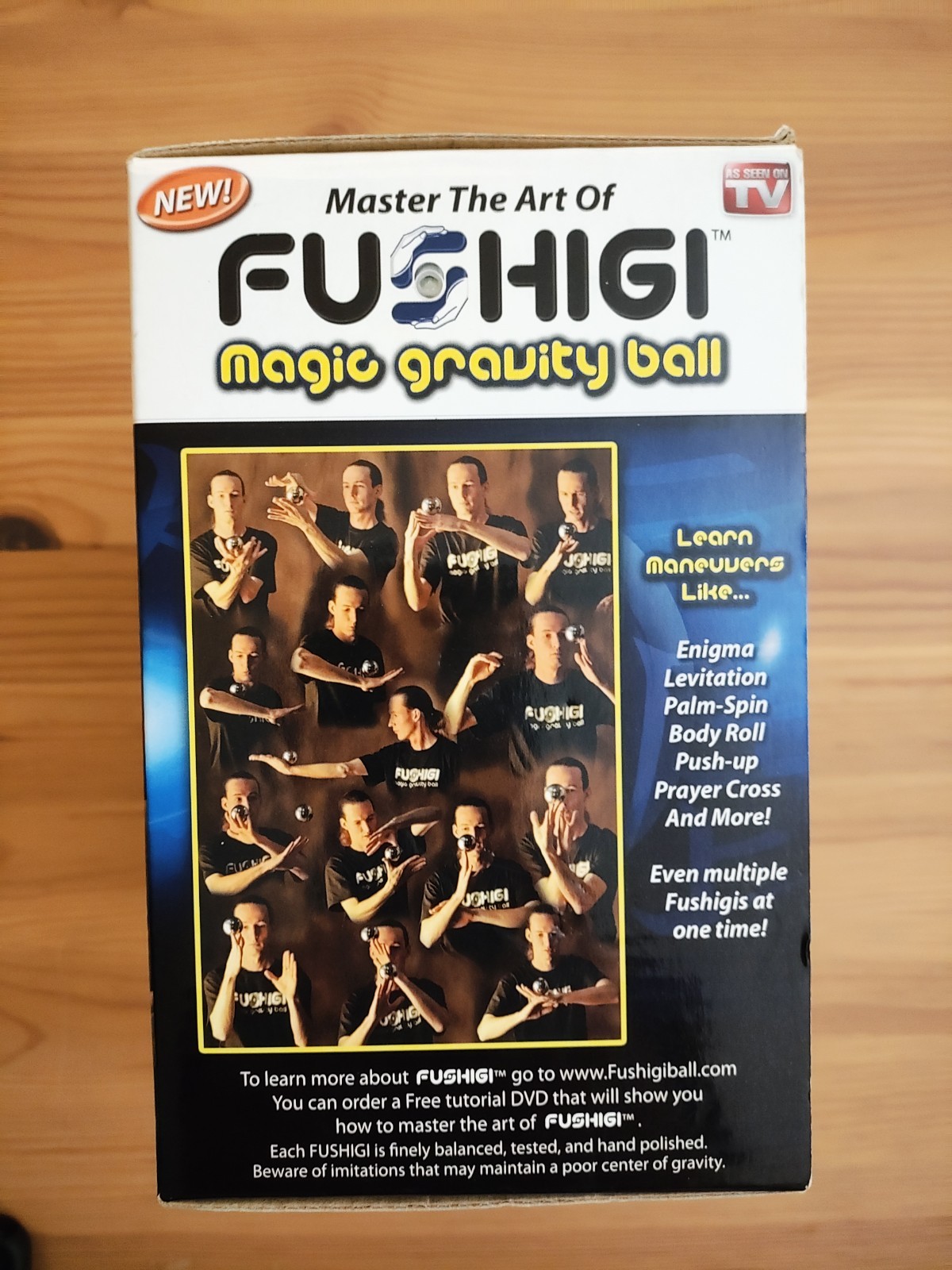 FUSHIGI Magic Gravity Ball Trick Toy With DVD