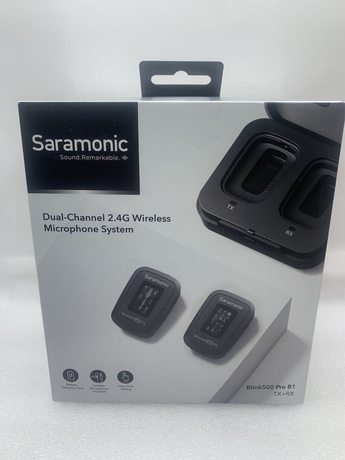 Saramonic Blink 500 Pro X B1 Wireless Mic System - 2.4GHz Lavalier Black ST