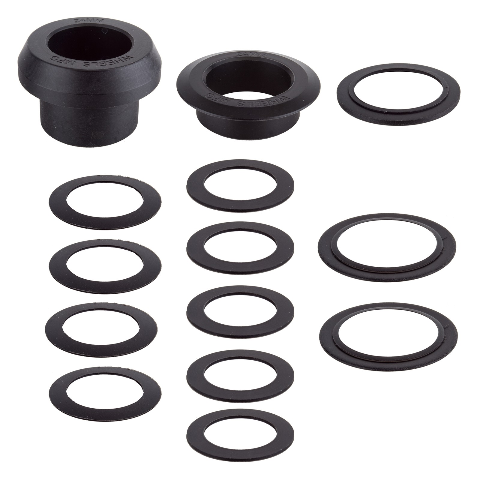 Wheels Manufacturing BBRIGHT, BB30A and PF30A Adaptor for 24mm Spindle Cranks