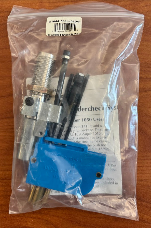 Dillon Precision Powder Check System;  For XL750, 650, RL1050;  21044