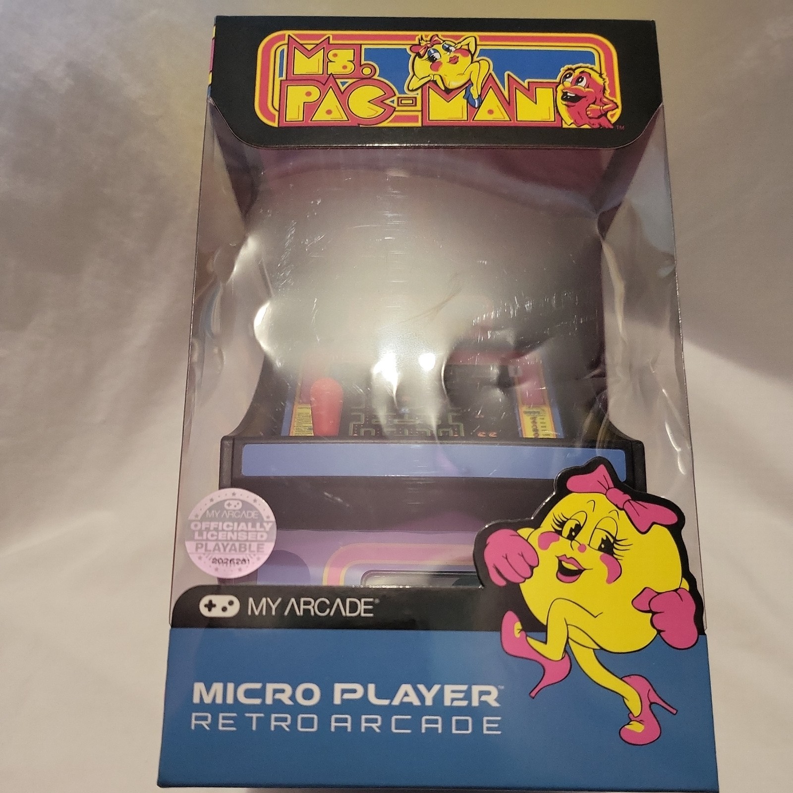 My Arcade- Micro Player Mini Retro Arcade Machine: Ms. Pac-Man Video Game