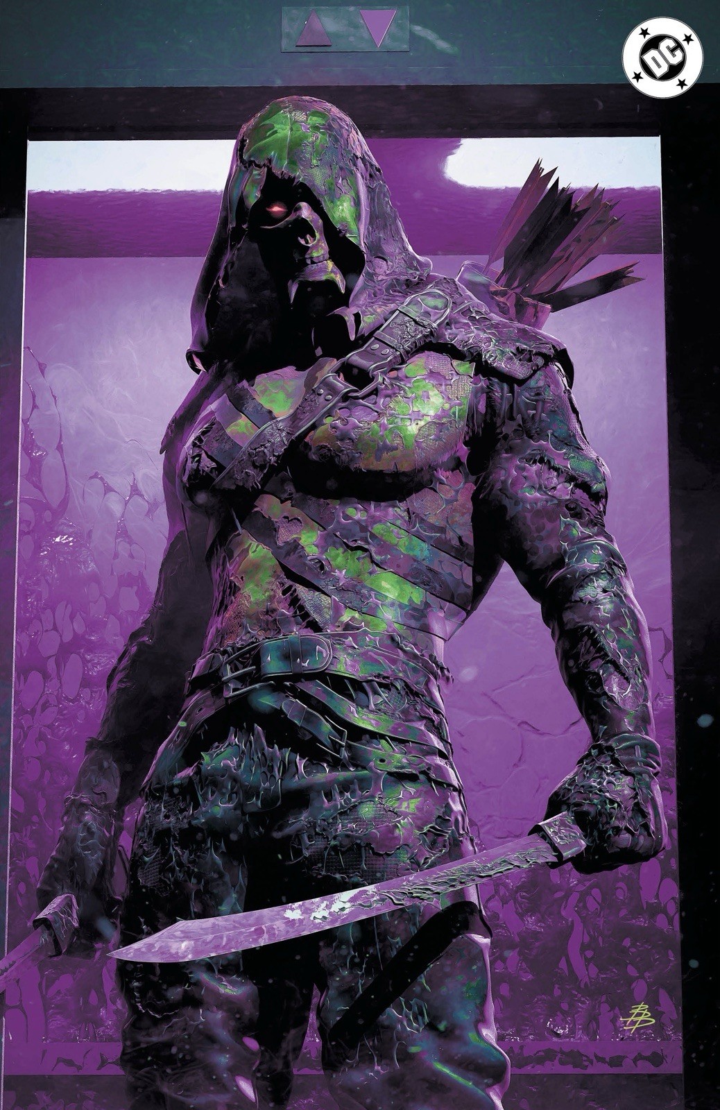 🔥 ABSOLUTE GREEN ARROW #4 BJORN BARENDS 616 Virgin FOIL Variant C LTD 1000