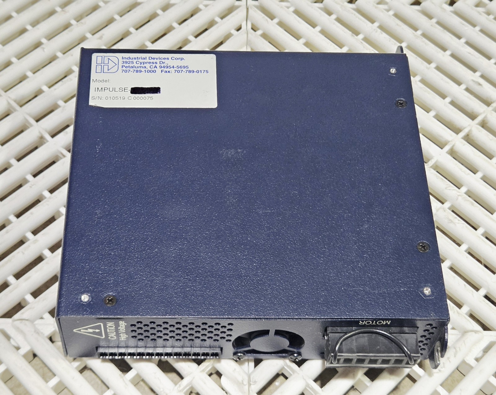 IDC IMPULSE-REG007 4A Microstepping Motor Drive Controller Used