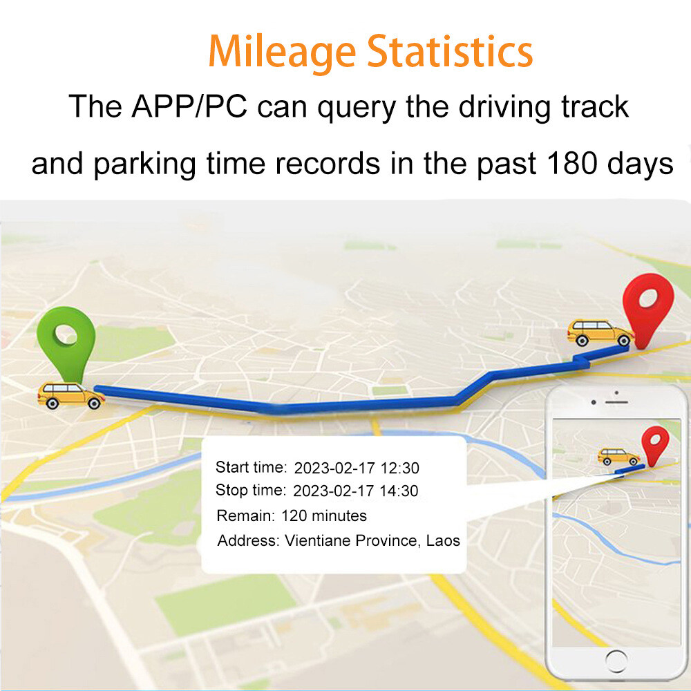Car GPS Tracker Real-time Tracking Locator Device Remote Control Anti Theft New
