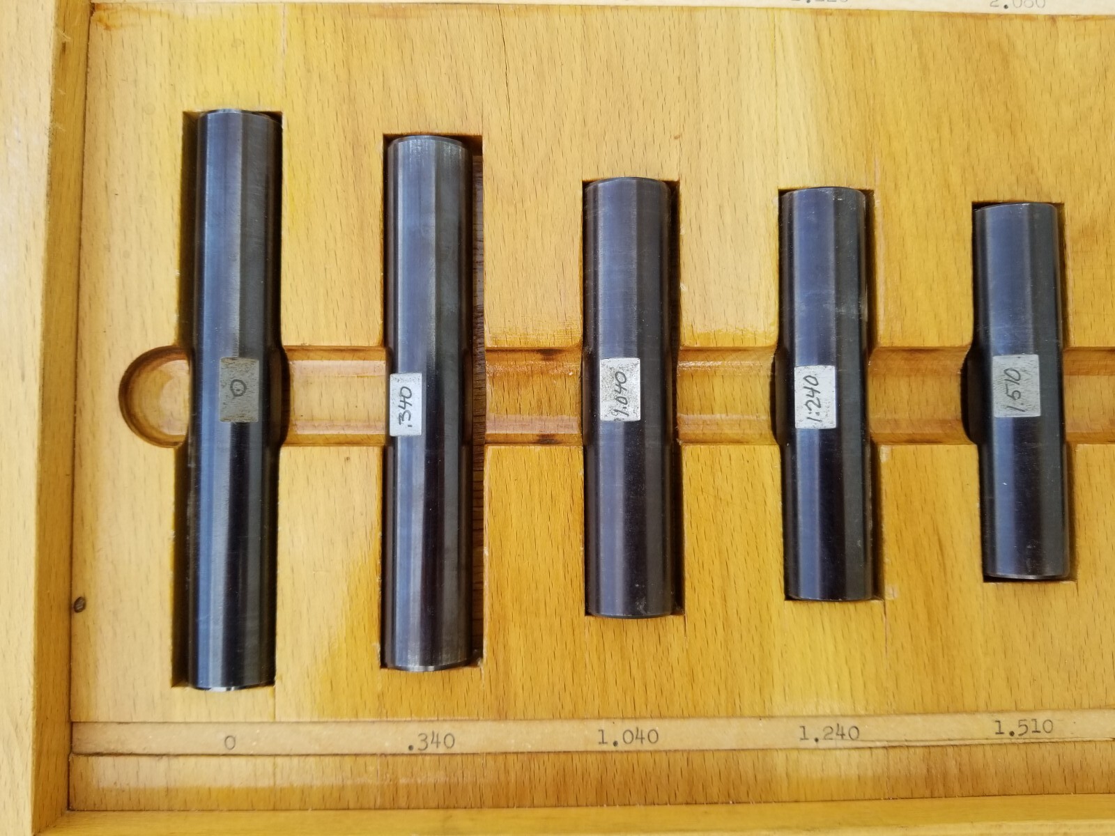 PRECISION GAGE. Co. PRECISION END MEASURING RODS